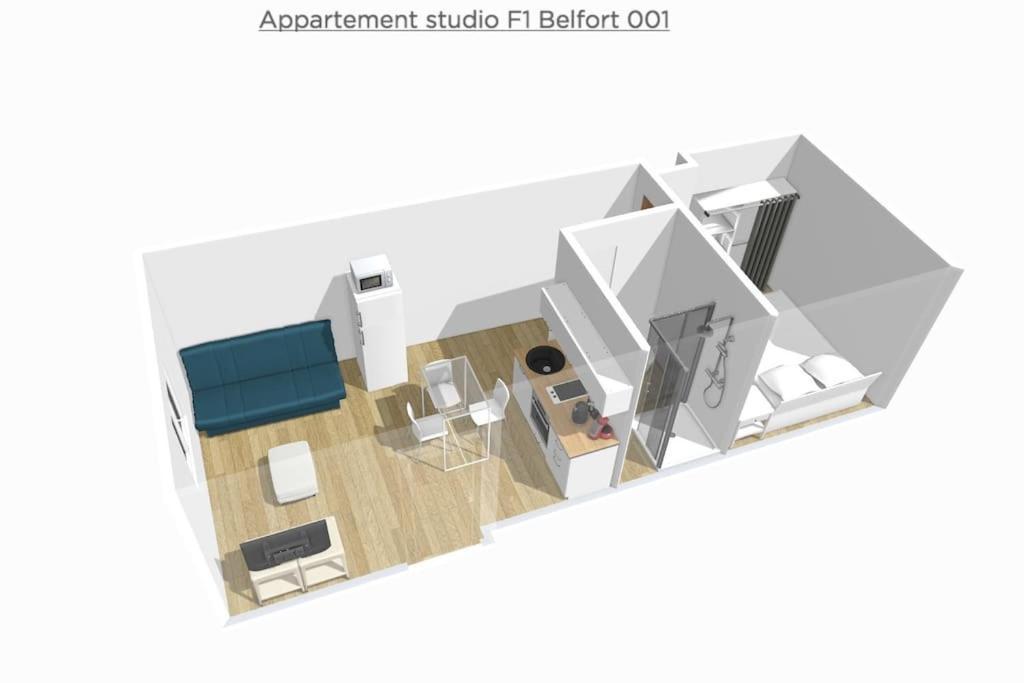 Appartements Cosy Belfort Exteriör bild